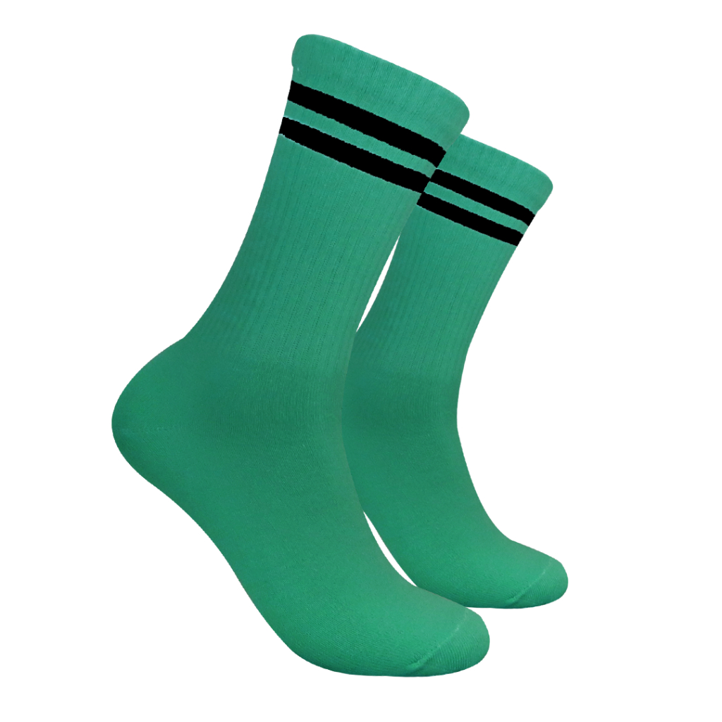 Kaos Kaki Oldschool - Kaos Kaki Skate - Motif Garis G76 - 4LAYER BENANG