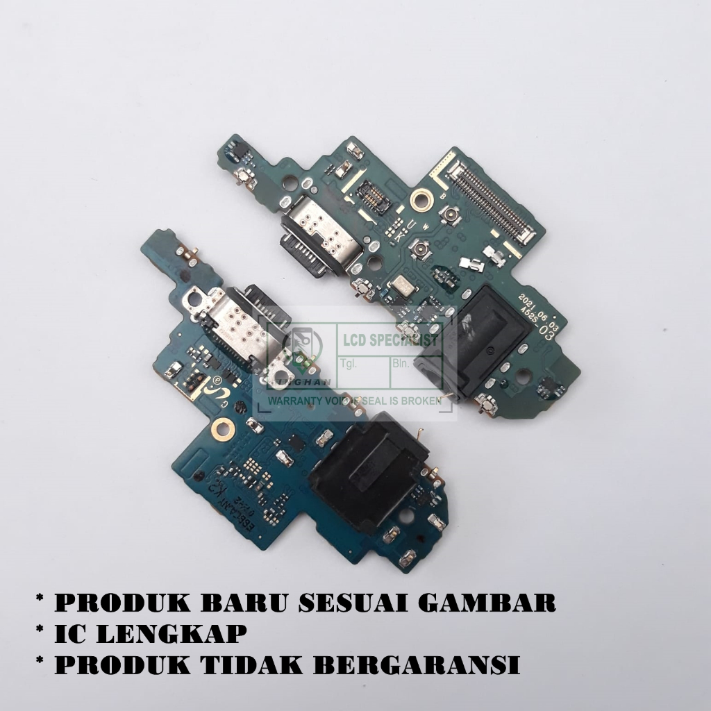 board charge/ board cas papan cas samsung a528/a52s 5g +mic with IC support fast charging