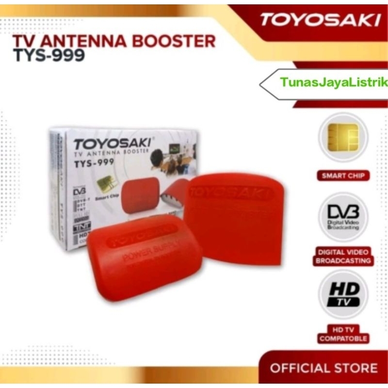 Booster Antena TV tys-999 TOYOSAKI / Booster Antena TV Bagus TYS 999 / termurah