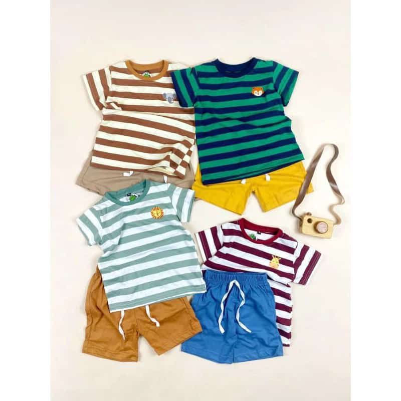 PINEAPPLE KIDS - SETELAN ANAK STRIPE