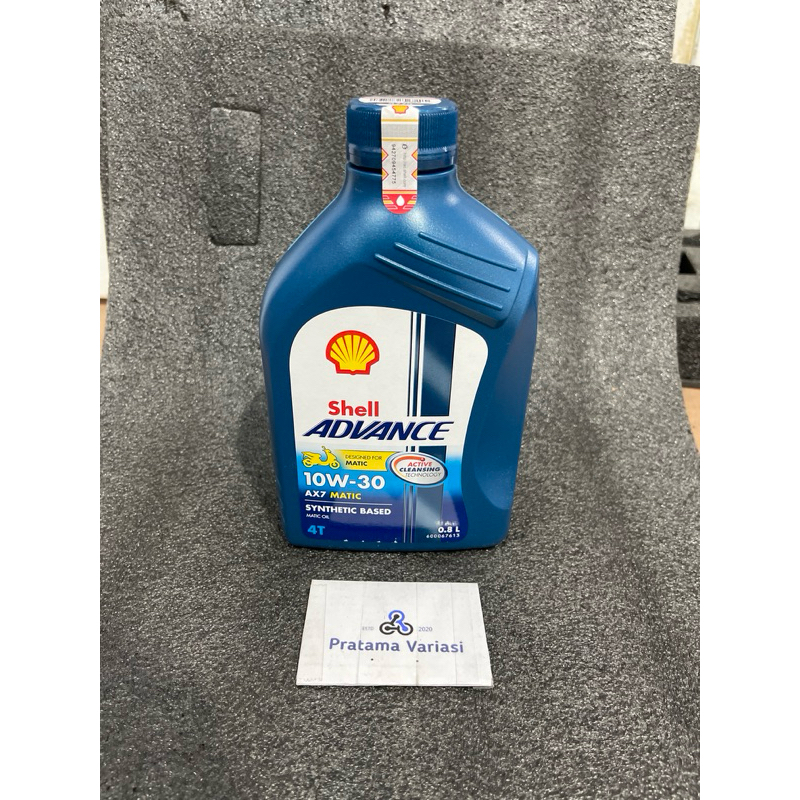 Oli Shell Advance 4T AX7 MATIC / SCOOTER [10W-30] [800 ml] Synthetic Based Oil