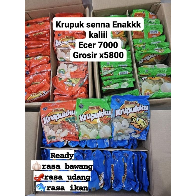 

KERUPUK SENNA VIRALL 200gr