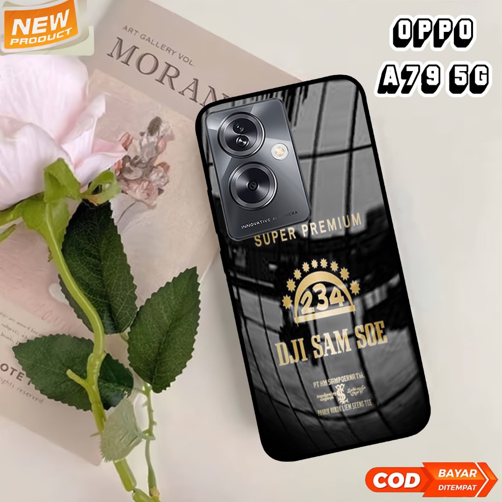Softcase Glass Kaca Oppo A79 (T11)