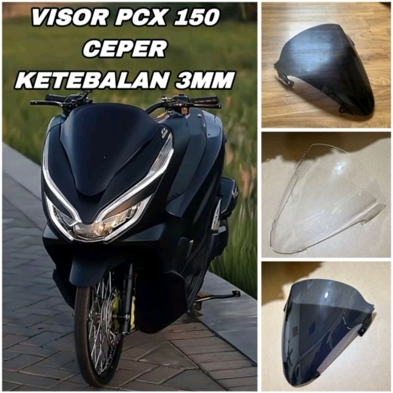 Visor PCX 150 Ceper - Visor PCX 150 Lokal - Visor PCX 150 Pendek - Visor PCX 150 Lokal Ceper - Visor
