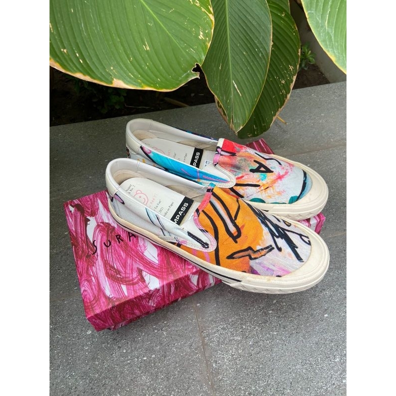 SEPATU COMPASS X JASON RANTI ART 2 SIZE 42 ORIGINAL 100% NEW BNIB
