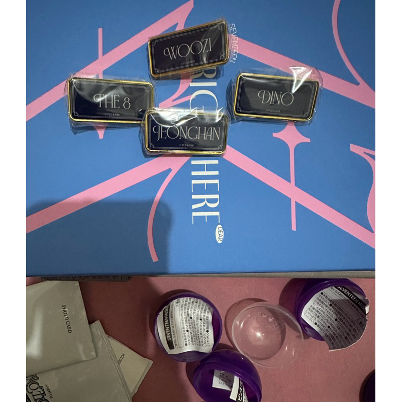 Seventeen Museum Merch Enamel Pin