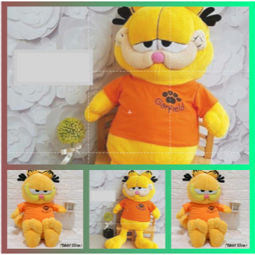 BONEKA UKURAN BESAR UN1 BONEKA GARFIELD JUMBO CAT KUCING BONEKA KUCING