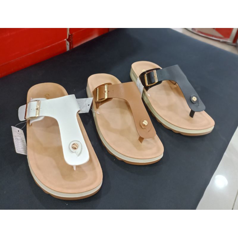 Sandal wedges wanita ringan merk GENNY