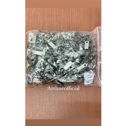

Harga Termurah Jepit Garis ID Card Name Tag Jepit Buaya isi 1 Pcs