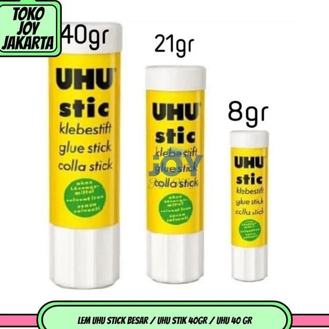 

Terbaru LEM UHU STICK Besar UHU Stik 4GR UHU 4 GR
