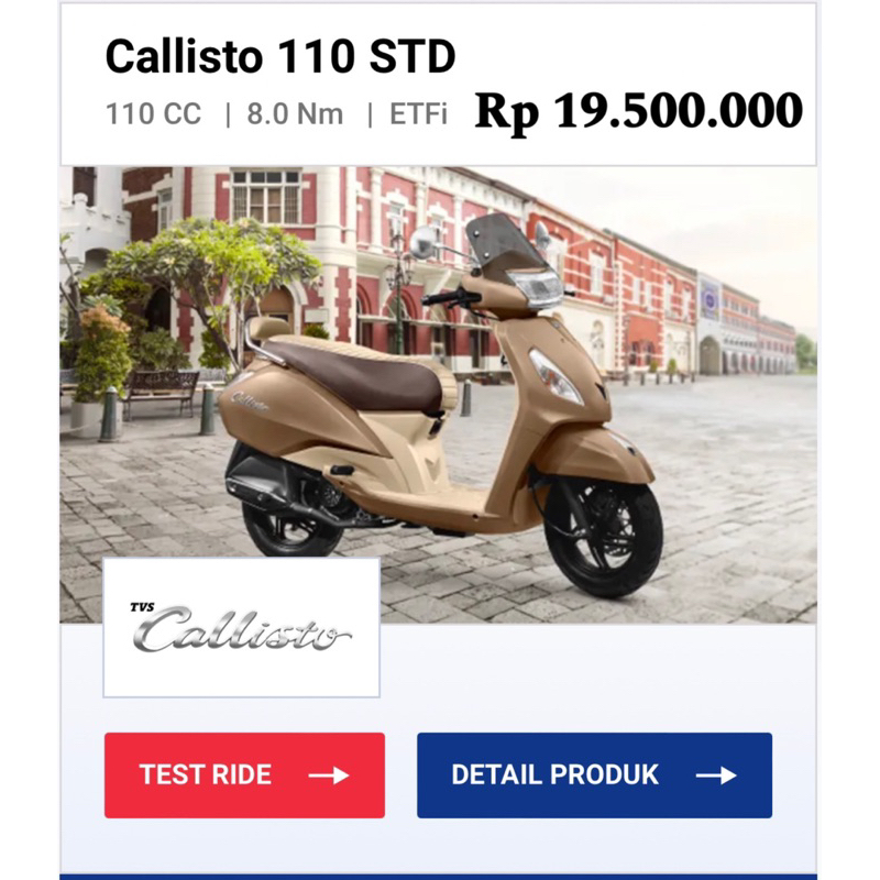 TVS CALLISTO 110 STD