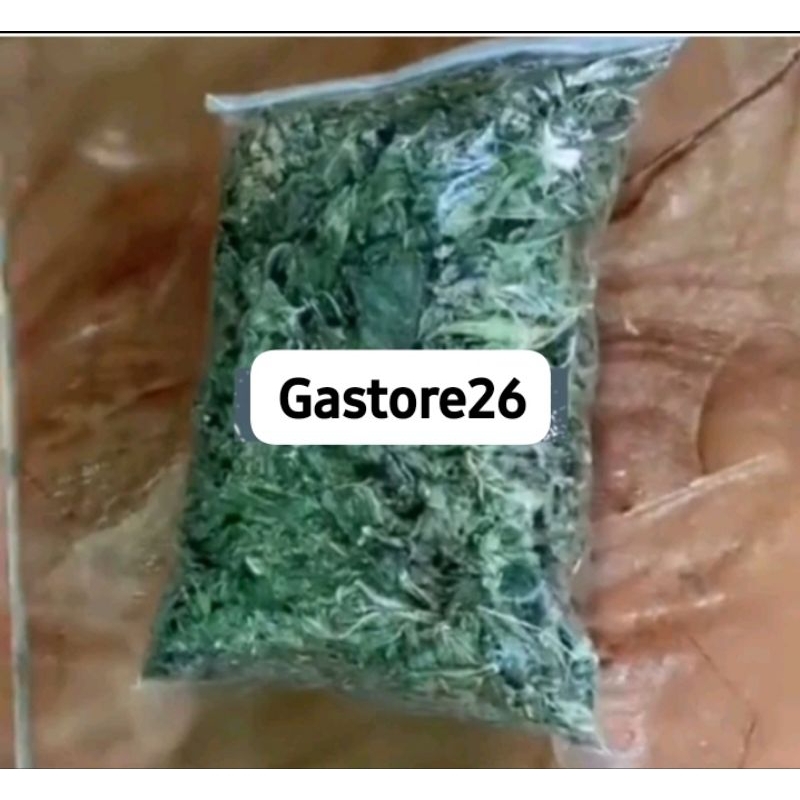 

Paket 200gr Daun kecubung kering asli