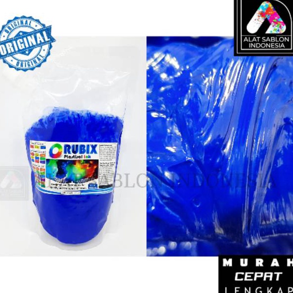 

Sentuhan Personal TINTA SABLON PLASTISOL RUBIX BLUE MARINE 25GR