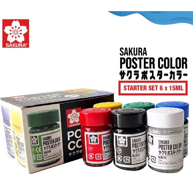 

SAKURA SET 6X15ML STARTER SET