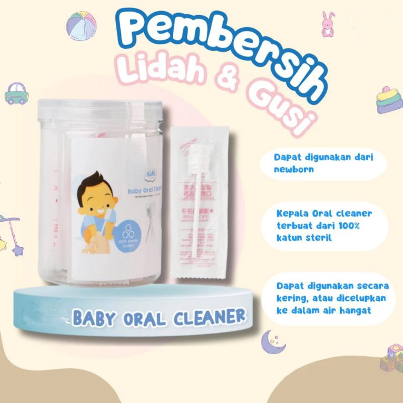 [storebaby.id_pdg] Kasa stik kain kasa steril pembersih mulut bayi