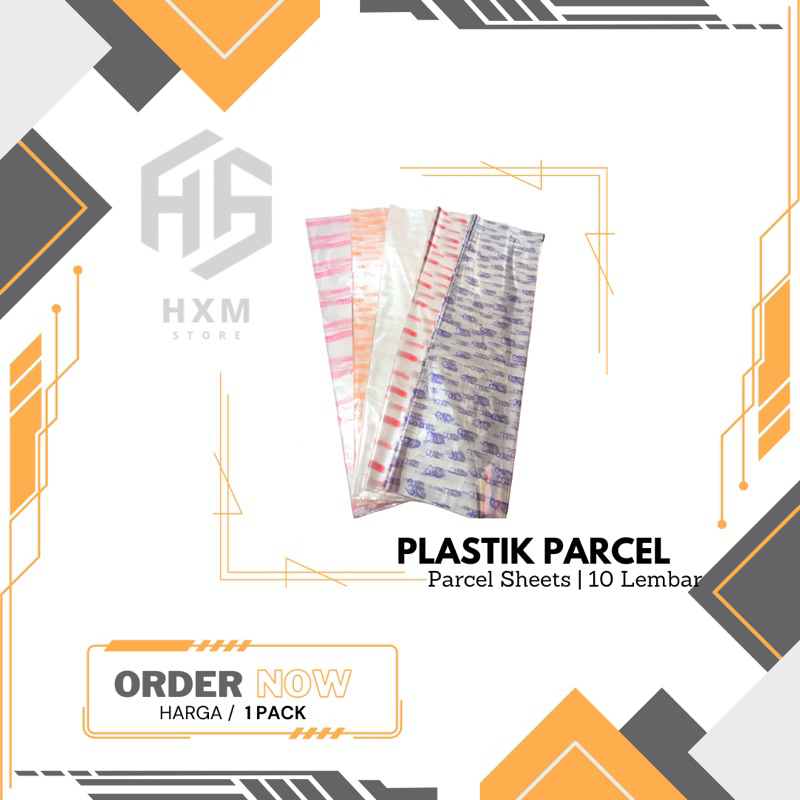 

Parcel Sheets / Plastik Parcel [1 Pack/ 10 Lembar]