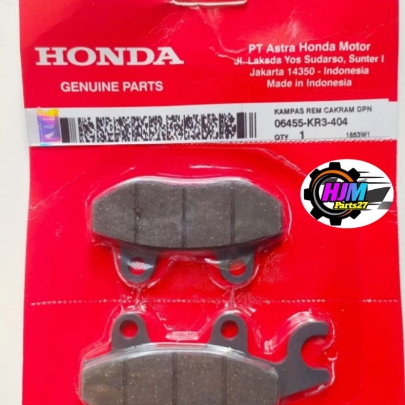 KAMPAS REM DEPAN HONDA SUPRA X 125 KARISMA ORI