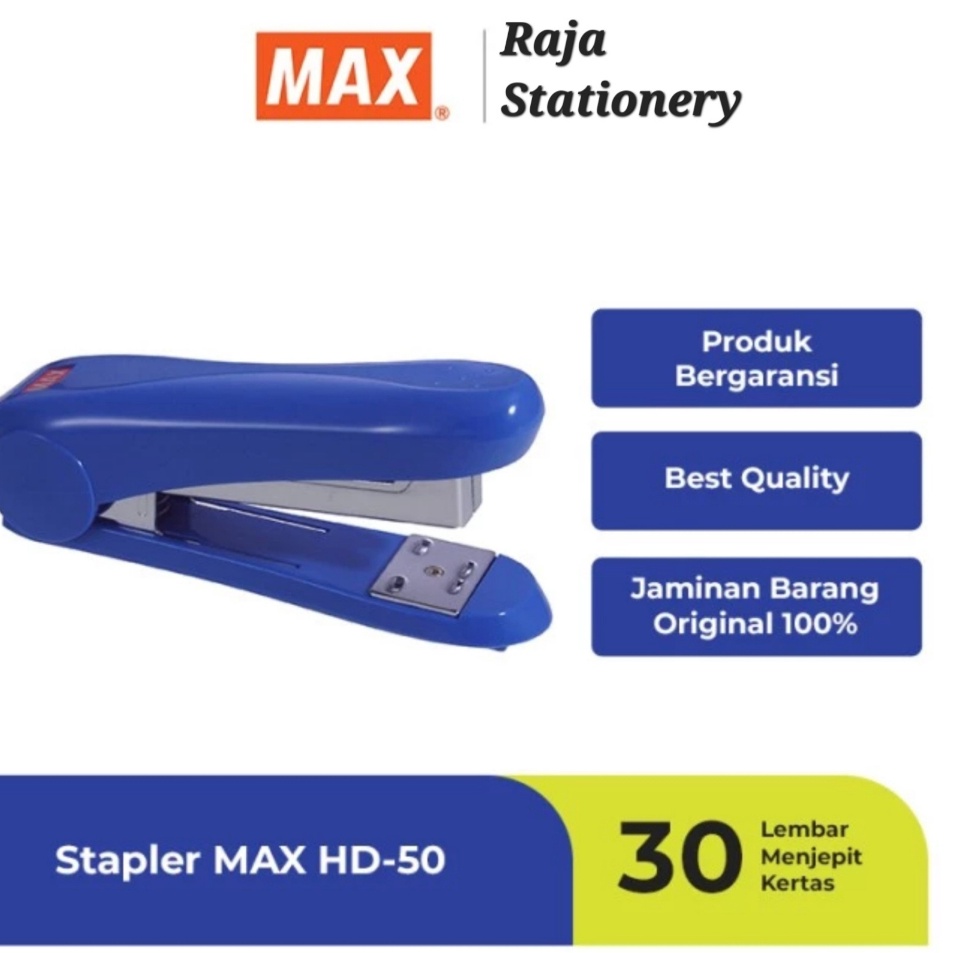 

Best Product MAX STAPLER HD5 STEPLER MAX HD5 STAPLES HEKTER JEPRETAN ORIGINAL JAPAN BEST QUALITY