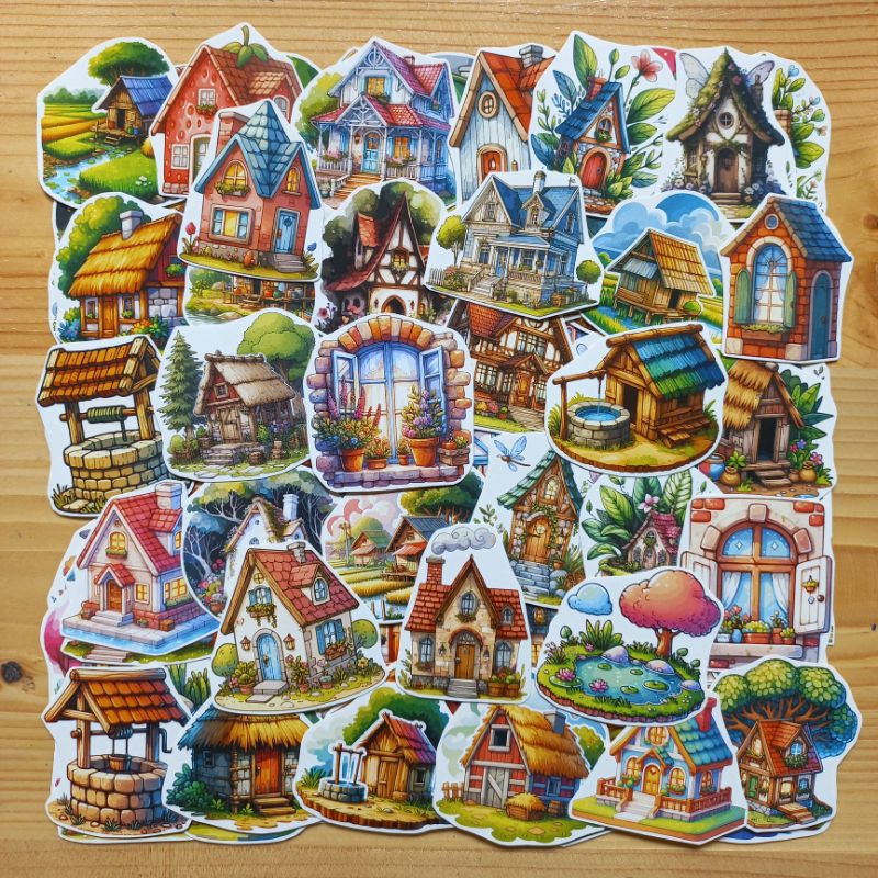 

Sticker Home Sweet Home / Sticker Retro / Sticker Aesthetic / Sticker Deco / Sticker Decoration / Sticker Journaling