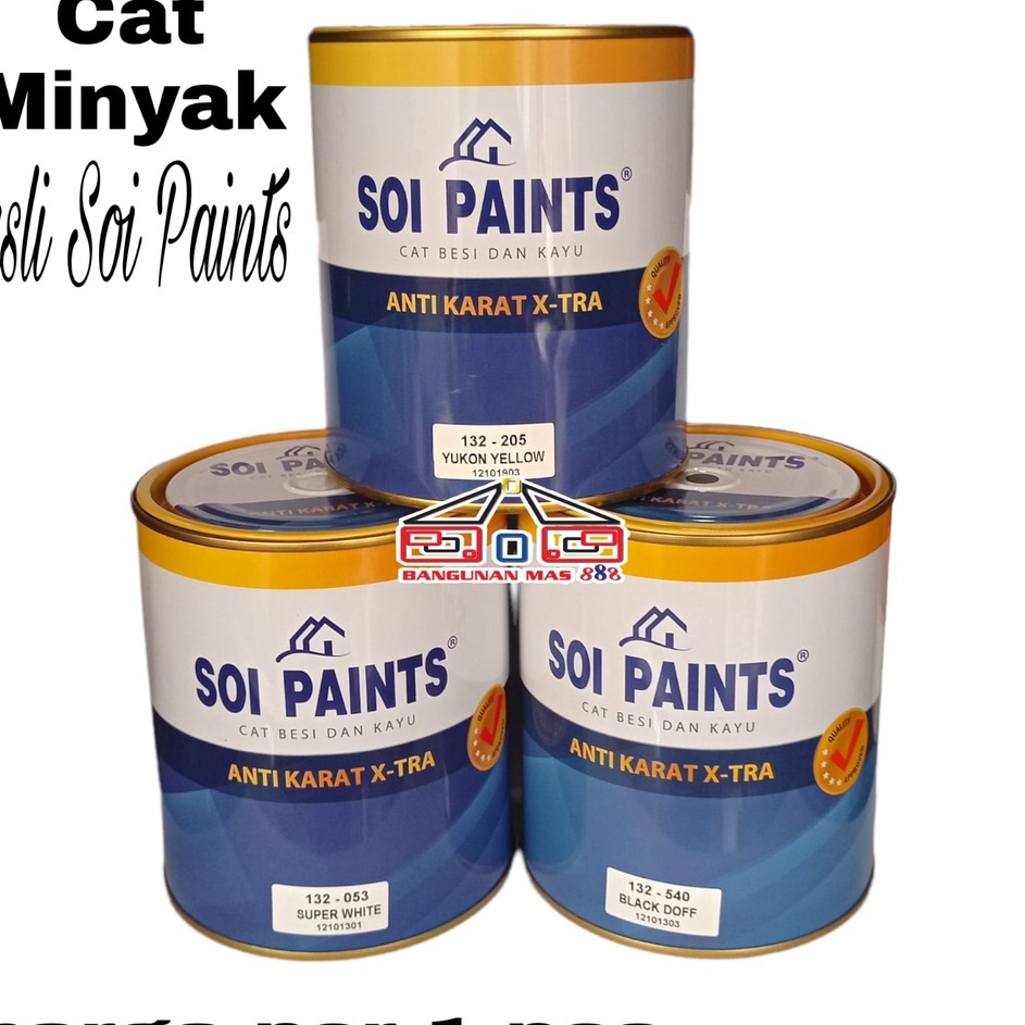 

Jual CAT MINYAK KAYU dan BESI SOI PAINTS 1KG CAT MINYAK SOI PAINTSCAT KAYU SOI PAINTS CAT 1KGCAT