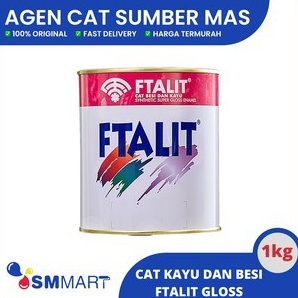 

Harga Murah CAT FTALIT GLOSS CAT KAYU BESI 1KG WARNA PUTIH GLOS KODE 731