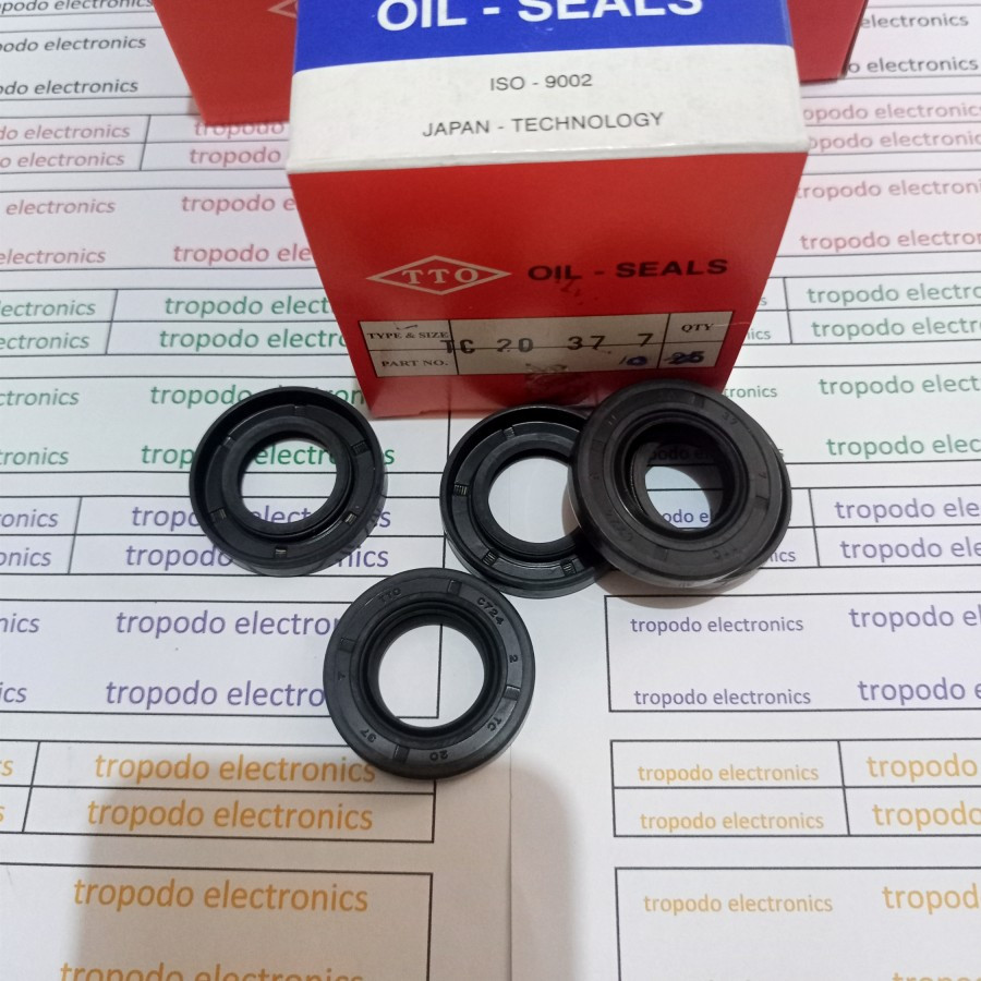 Oil seal TC 20x30x7, TC 20x35x5, TC 20x37x7, TC 24x38x8, TC 25x45x7, TC 25x45x10, TC 25x47x7, TC 25x