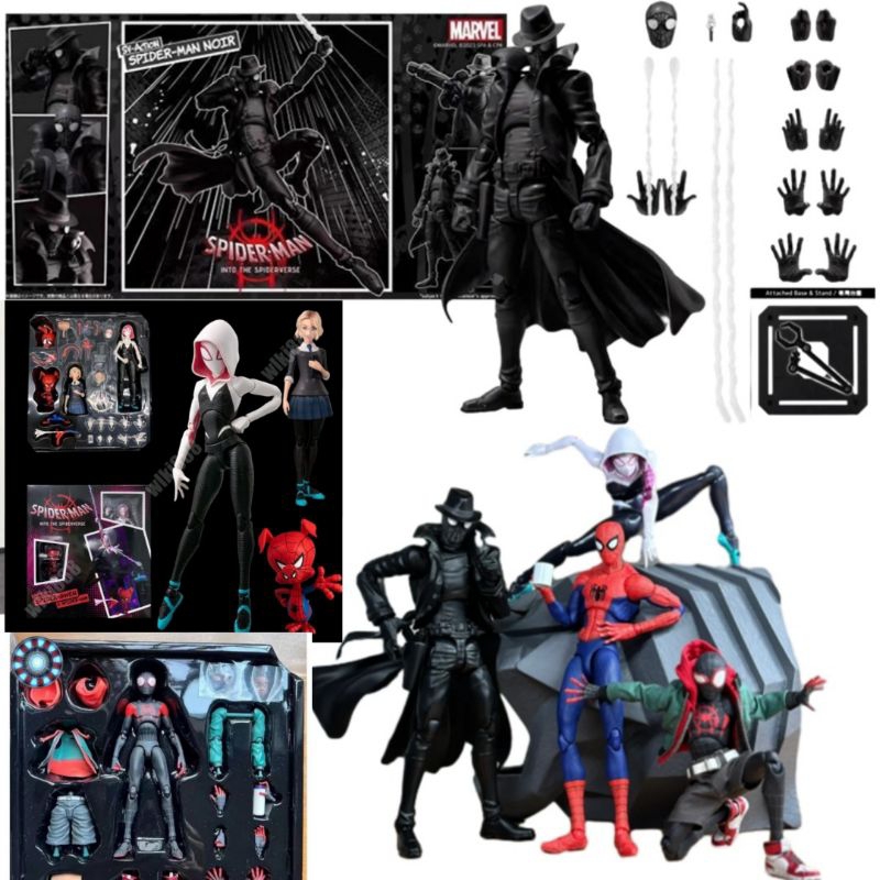 spiderman figure miles morales spider verse