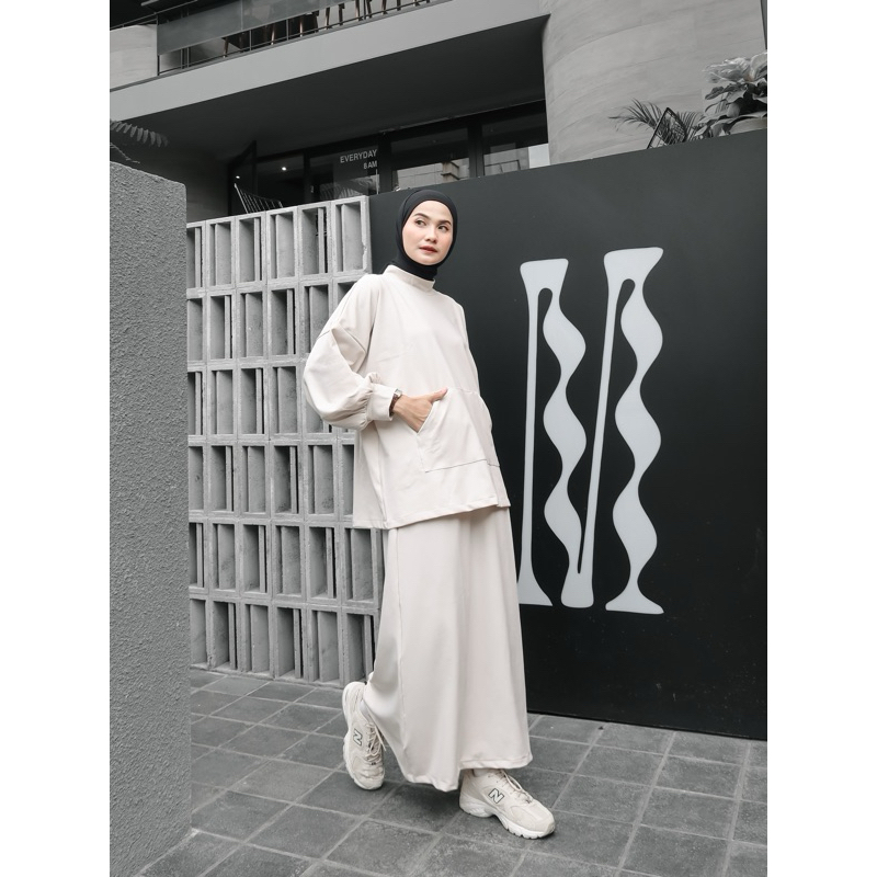 COTTONTREND - DUMY SET | One Set Atasan dan Rok