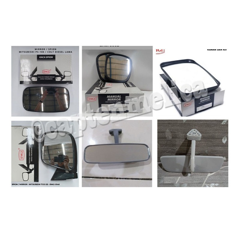 Kaca Sepion SPION Cermin Samping Pintu Dalam Tengah Plafon MITSUBISHI COLT DIESEL CANTER RAGASA T120