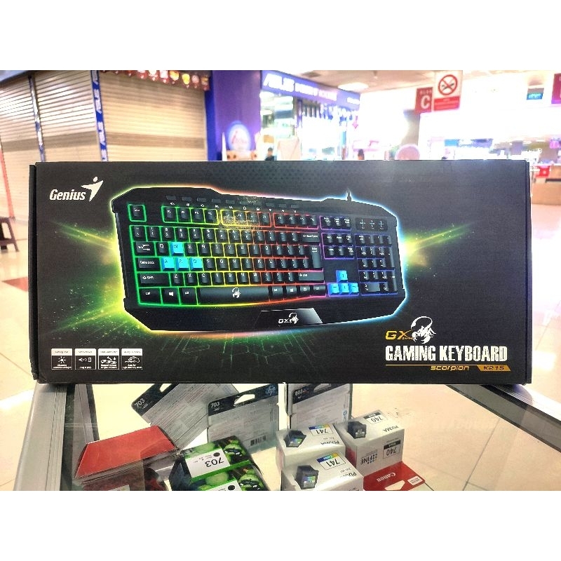 Keyboard Genius GX-GAMING SCORPION K215  USB [ SALE ]