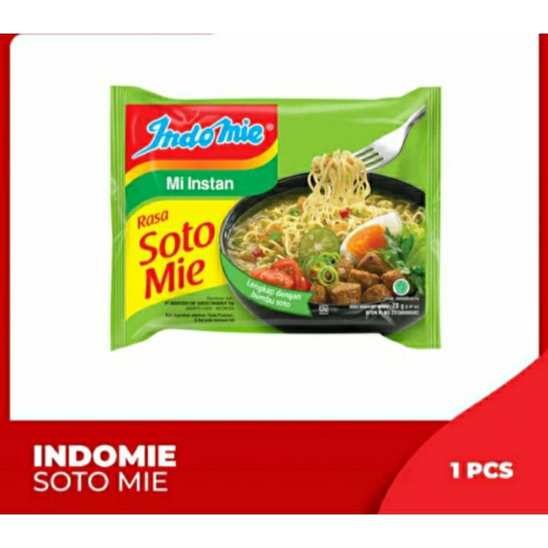 

Indomie Rasa soto mie