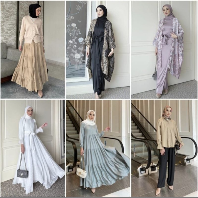 Gonegani Amara Noor Ameera Dayana Kimci Asmaa Basic Dress