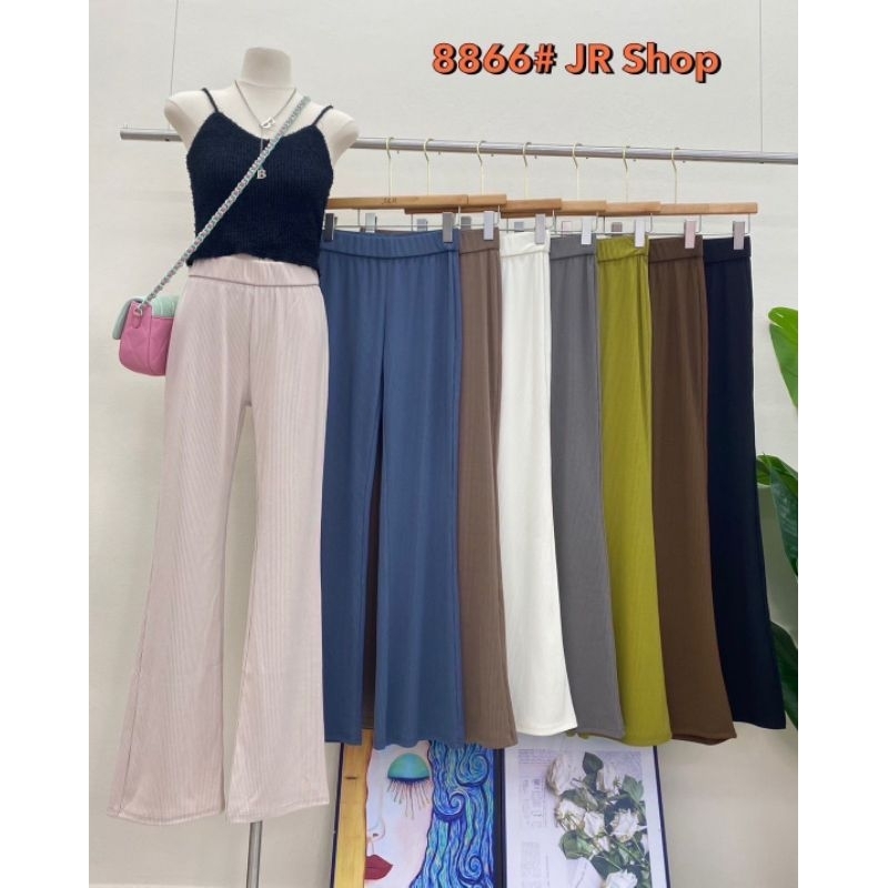 BJ - [  PO MOCCA, BLACK, GREY ] CELANA CUTBRY JR 8866 NON SLIT MUAT BB 75 / BAHAN KATUN RIB PREMIUM 