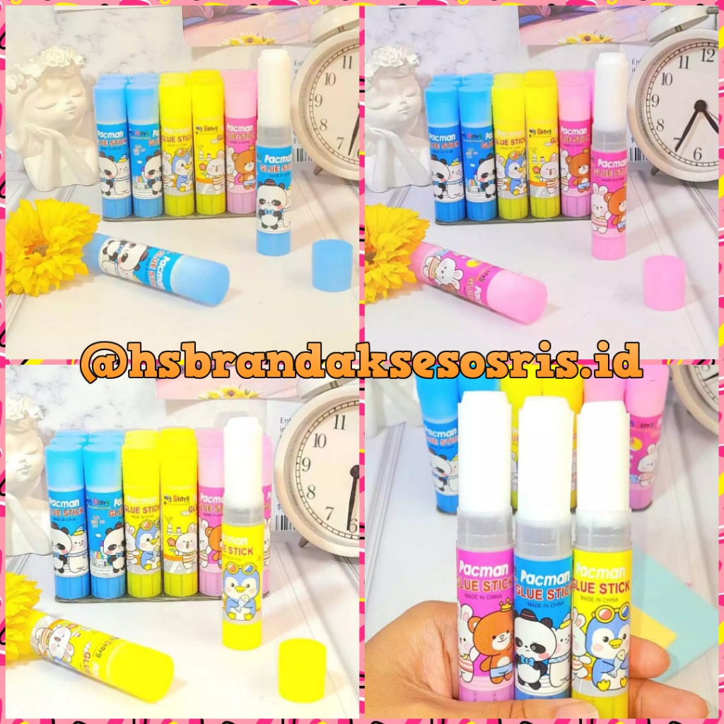 

LEM STIK FANCY 10GR IMPORT / LEM KERTAS BATANG PUTAR / PEREKAT KERTAS KOREAN STYLE / CUTE GLUE STICK / GPS7200