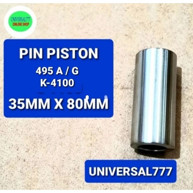 495 K4100  Pin Piston Mesin Diesel 4 silinder 495 4100 K G A As Bos Busing