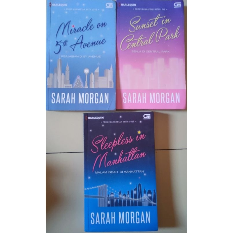 Novel Sarah Morgan (PRELOVED)