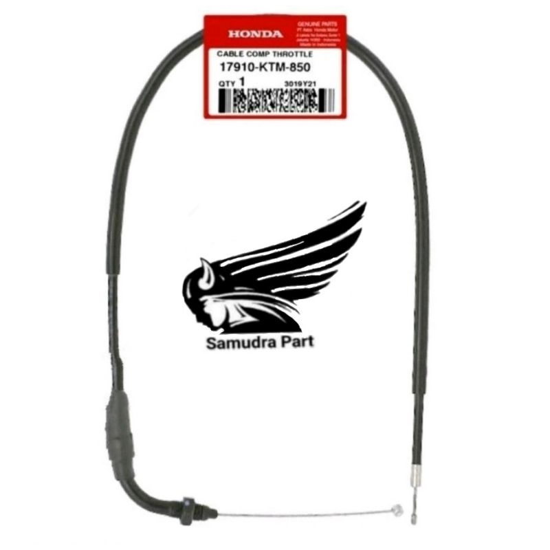 Kabel gas Supra 125 Seling gas Supra 125 Original 17910KTM850