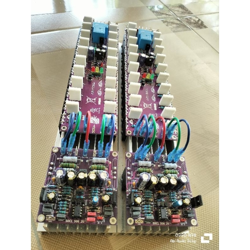 2.kit driver power 2u socl 506 tef balap fullset 10 Tr final thosiba lot 524 japan cocok untuk power