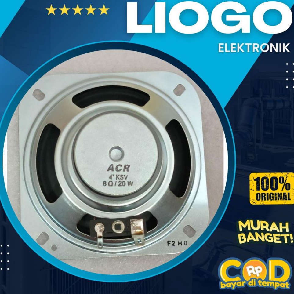 KODE O74O Speaker ACR 4 Inch ACR KSV ACR Fullrange 4 Inch KSV