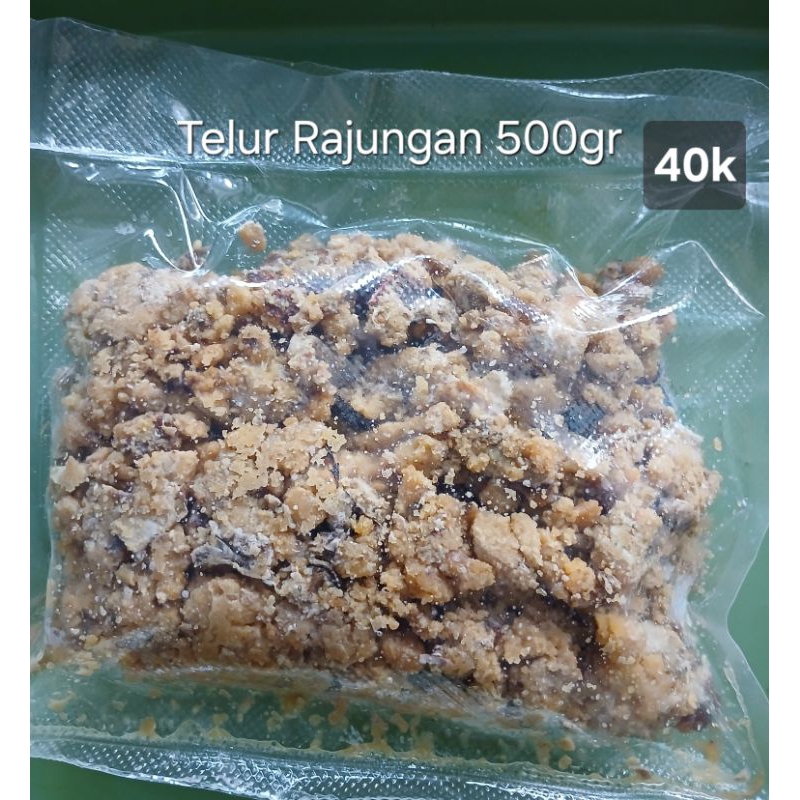 Telur Rajungan Beku