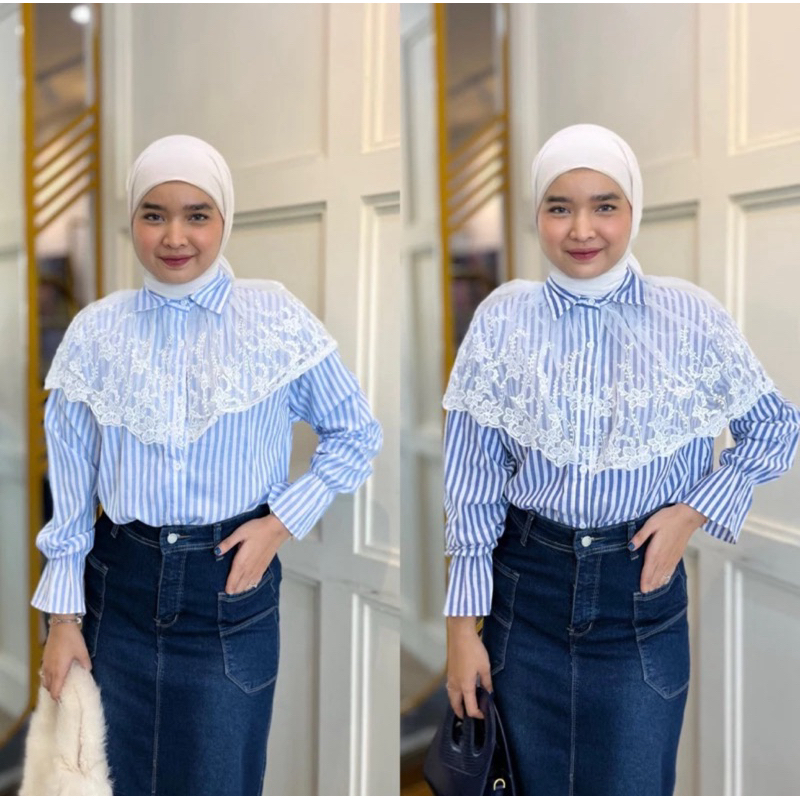 Blouse BECCA VINTAGE Ruffle