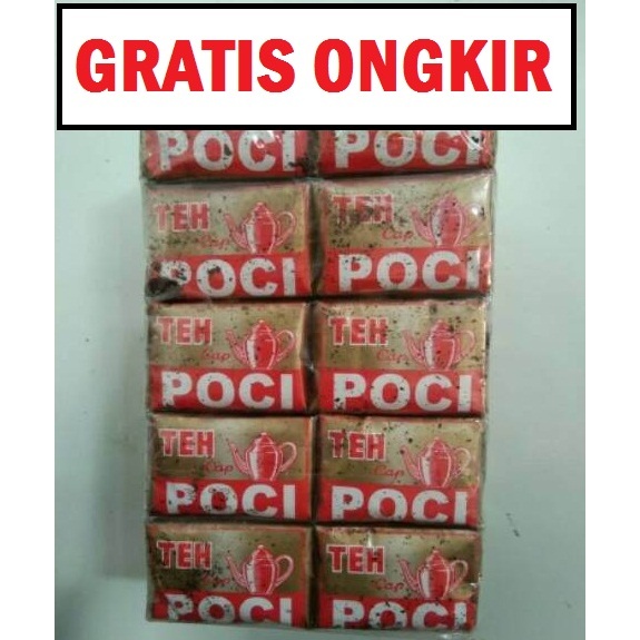 

WG- (50 poci gold 10gr) teh poci gold 10gr BOS isi 50pcs bubuk serbuk teh tubruk jasmine hijau melati 10 gr