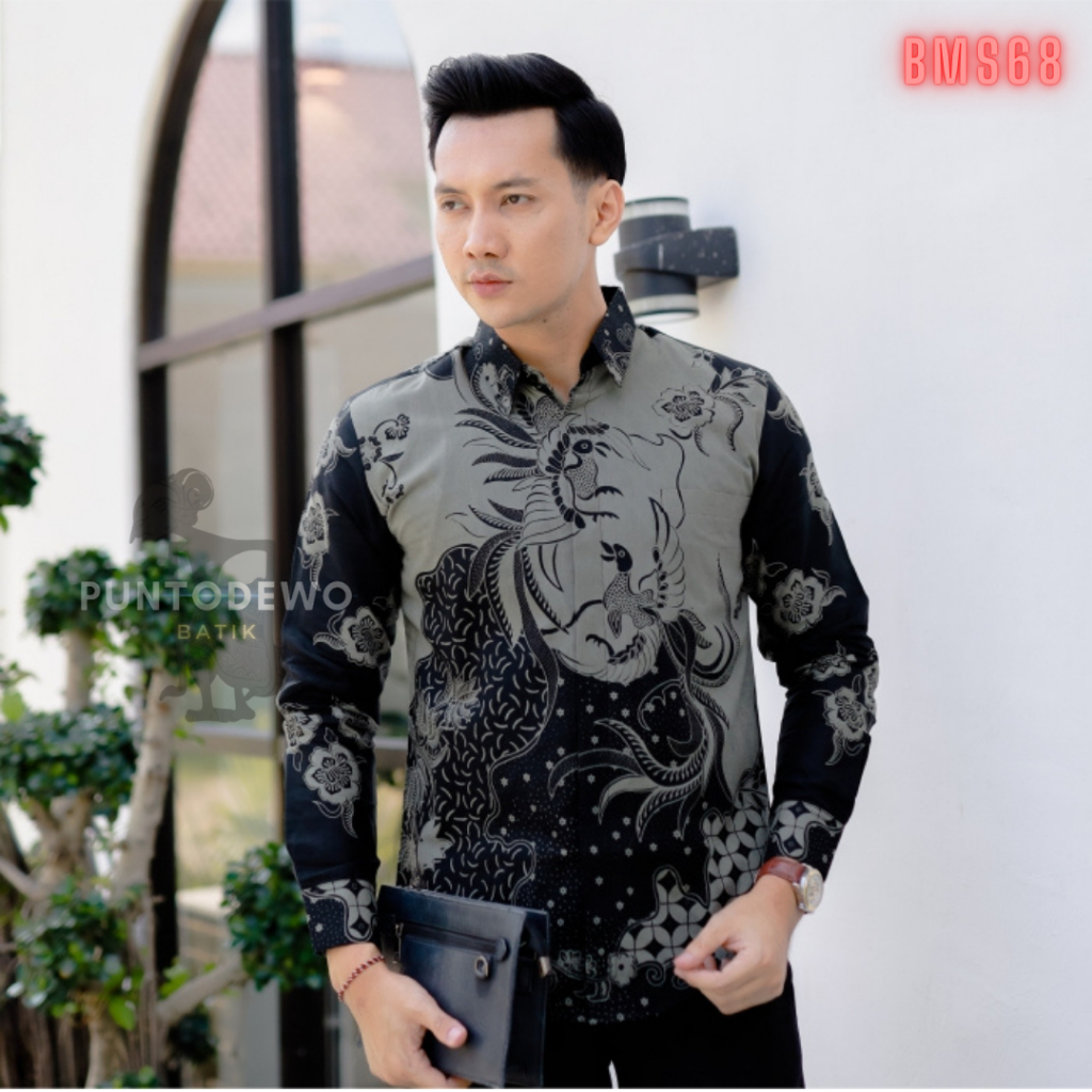 Baju Barik Batek Rmja Btik Kmja Kantor Kemeja Pria Pesta Kondangan Pakaian Cwok Tebal Nyaman Dipakai