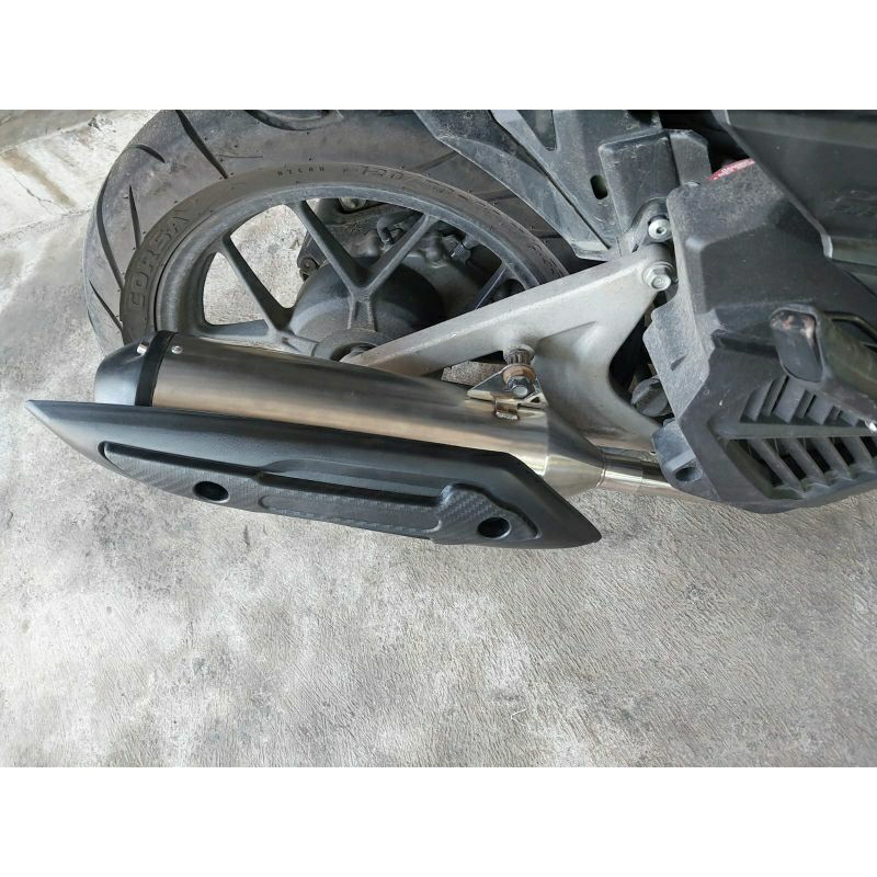 knalpot standar racing copy rob1 vario 150 arm old