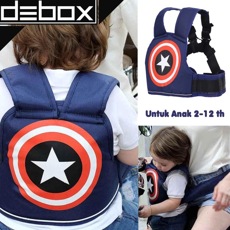 KODE T72N Gendongan Bayi depan belakang untuk Sabuk Bonceng Anak depan belakang Tas Gendong bayi Mot