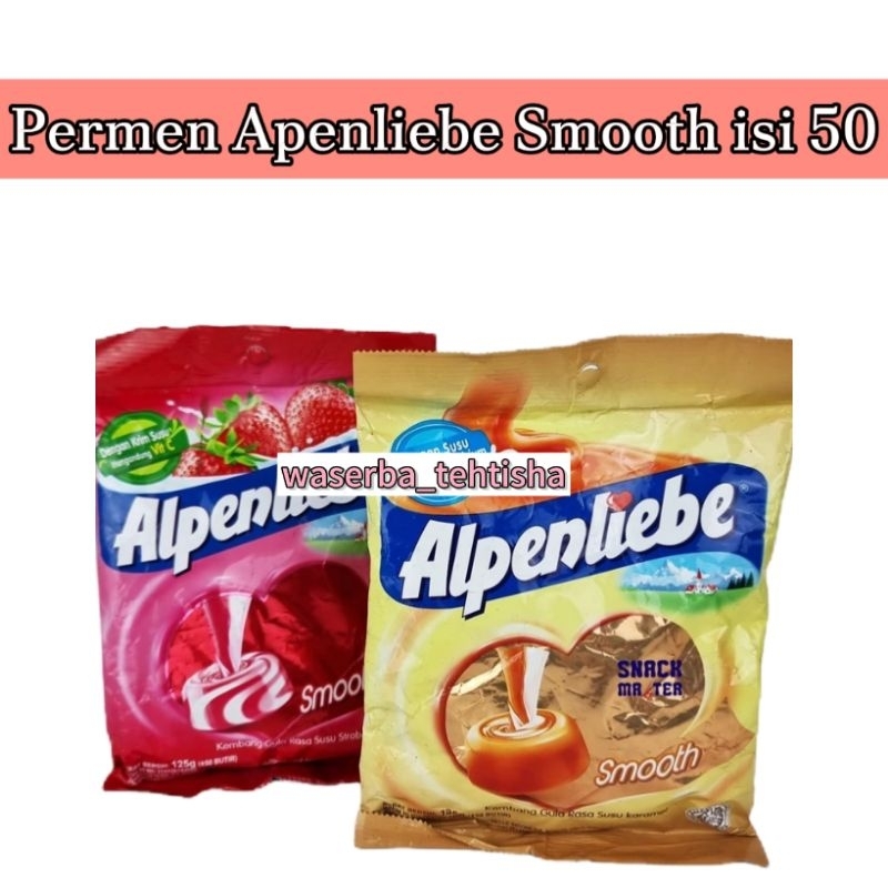 

waserba_tehtisha| Permen Alpenliebe Smooth 1pak isi 50/ Permen Alpenliebe