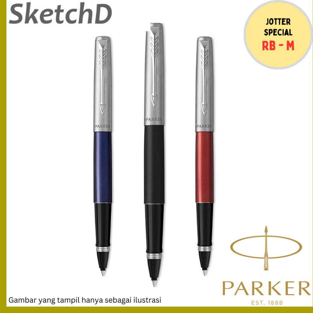 

Parker Jotter RB Special - Roller Ball M Bolpoin Tanda Tangan signature pen