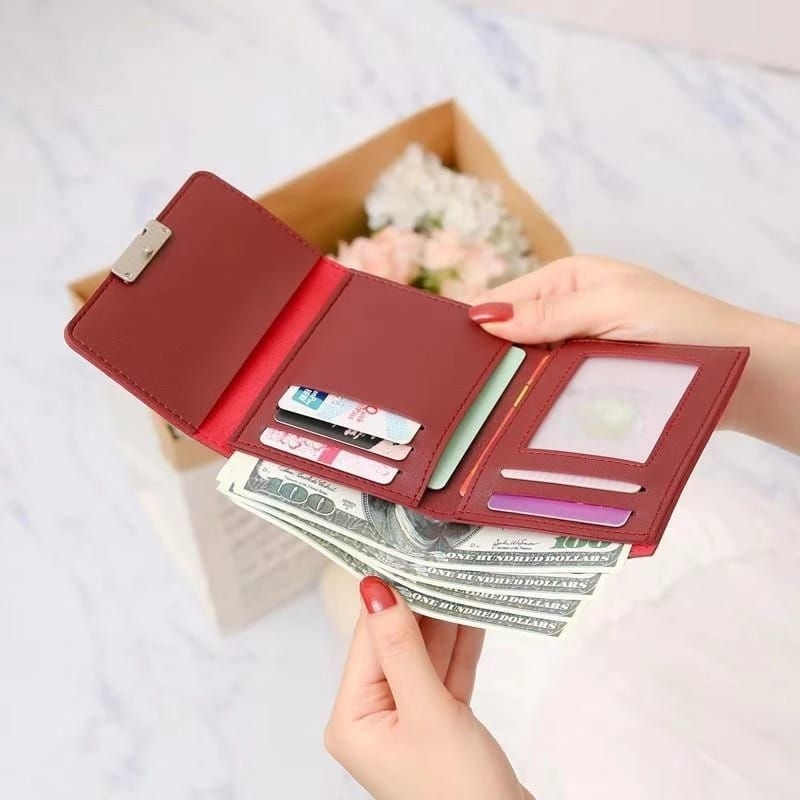 Dompet Lipat Import Korea / Dompet Lipat Wanita / Dompet Mini Wanita