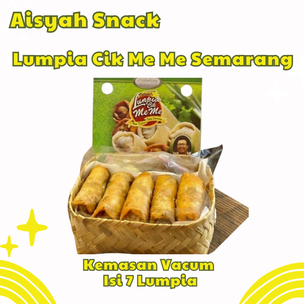

Lunpia Cik Me Me| Lumpia Asli Oleh Oleh Khas Semarang - Plain - Plain