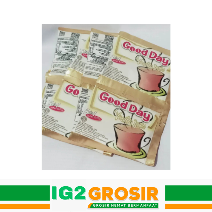 

Good Day Vanilla Latte (1 Renceng/ 10 Sachet)